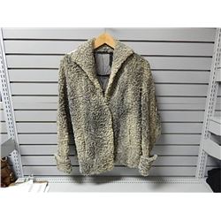 Vintage Heavy "Curley" wool jacket - lining removed