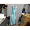 Image 2 : XS LADIES LE CHATEAU LT BLUE COCKTAIL DRESS