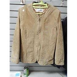 Med Guillaume tan suede jacket