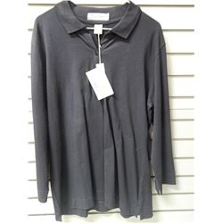 Long sleeved Navy blue shirt