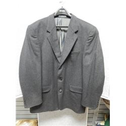 JACKET - (TAG CHECK) BOSA, JACK FRASER - GRAY JACKET - SIZE "CUSTOM'
