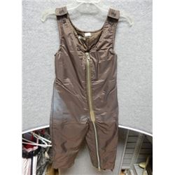 SNOWSUIT - SNO GO GO - BROWN - SIZE 7