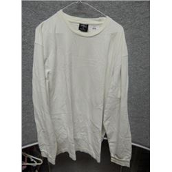 SHIRT MENS - FOOT LOCKER - WHITE LONG SLEEVE - SIZE XL