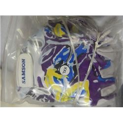 GLOVES - PR OF COLOURED SAMSON GLOVES - XXL