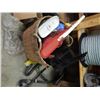 Image 2 : VINTAGE BASKET - MISC OFFICE, CLOWN, TV ANTENNA...
