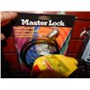 Image 1 : NEW MASTER LOCK -FOR LAPTOPS(2) & DYNACHARGER NISSAN BAG   - 4PC TTL