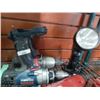 Image 1 : BOSCH 18 V DRILLS (2) PLUS FLASH LIGHT & CHARGER = 4 PC TTL
