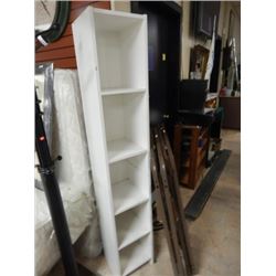2PC WHITE DISPLAY CABINET