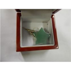 PENDANT - GENUINE JADE - STAR