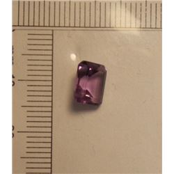 EMERALD CUT AMETHYST GEMSTONE