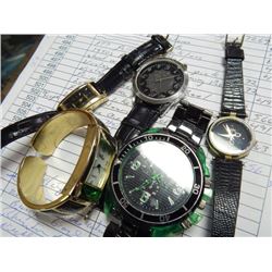 LOT OF ASSORTED WATCHES - 5 TTL
