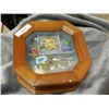 Image 1 : WOODEN OCTAGON JEWELRY BOX & CONTENTS
