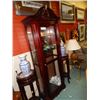 Image 1 : LIGHTED CURIO CABINET - 6' TALL