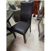 Image 1 : NEW DINING CHAIRS - HIGH BACK - 4 X BID