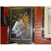 Image 1 : FRAMED PRINT - BURNING BLACKJACK - MICHAEL GOODARD - GALLERY ESTIMATE - $575