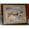 Image 1 : FRAMED LIMITED EDITION PRINT - WINTER GLOW - GLENN OLSON -GALLERY ESTIMATE - $1025