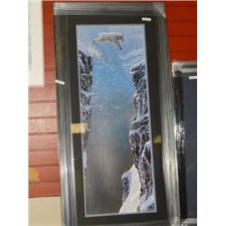 FRAMED PRINT - LEAP OF FAITH - PATRICK LUNDQUEST -  GALLERY ESTIMATE ~$675