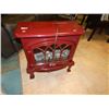 Image 1 : RETRO STYLE ELECTRIC ENAMEL FIREPLACE