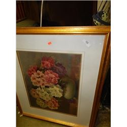 FRAMED PICTURE - FLOWERS