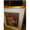 Image 1 : FRAMED PICTURE - FLOWERS