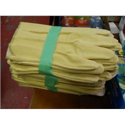 WORK GLOVES - 4 PR PER LOT