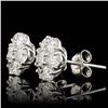 Image 2 : 14k White Gold 2.75ct Diamond Earrings