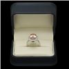 Image 4 : 14K Gold 5.84ct Morganite 1.81ct Diamond Ring
