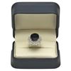 Image 4 : 14K Gold 13.44ct Sapphire 1.85ct Diamond Ring