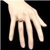 Image 4 : 14k Yellow Gold .7ct Diamond Ring