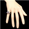 Image 4 : 14k White Gold 4.35ct Diamond Ring