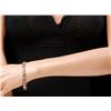 Image 4 : 14k Gold 24ct Sapphire 1.25ct Diamond Bracelet