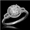 Image 1 : 14K Gold 1.79ct Diamond Ring