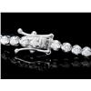 Image 2 : 18k White Gold 3.00ct Diamond Bracelet