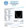 Image 7 : 18k White Gold 17ct Diamond Necklace