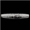 Image 2 : 18k White Gold 6.25ct Diamond Bracelet