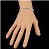 Image 5 : 18k White Gold 6.25ct Diamond Bracelet