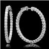 Image 1 : 14K Gold 5.08ct Diamond Earrings