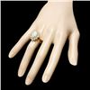 Image 3 : 14k Yellow Gold 3.00ct Opal 2.00ct Diamond Ring