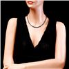 Image 5 : 14k Gold 37ct Sapphire 1.85ct Diamond Necklace