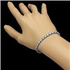 Image 2 : 18K Gold 8.54ct Diamond Bracelet