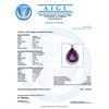 Image 5 : 14k Gold 49ct Amethyst 0.50ct Diamond Pendant