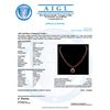 Image 4 : 14K Gold 115.72ct Ruby & 1.35ct Diamond Necklace