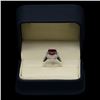 Image 3 : 14K Gold 4.01ct Ruby 0.85ct Diamond Ring