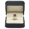 Image 4 : 14K Gold 6.88ct Ruby 1.13ct Diamond Ring