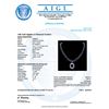 Image 6 : 14k Gold 86ct Sapphire 1.40ct Diamond Necklace