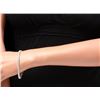 Image 4 : 18k White Gold 12.00ct Diamond Tennis Bracelet