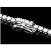 Image 2 : 18k White Gold 8.50ct Diamond Necklace