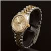 Image 2 : Rolex Two-Tone Datejust 31mm Diamond Dial Diamond Bezel Men's Wristwatch
