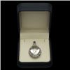Image 3 : 14K Gold 36.93ct Quartz 1.33cts Diamond Pendant