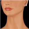 Image 3 : 14k White Gold 2.25ct Diamond Earrings